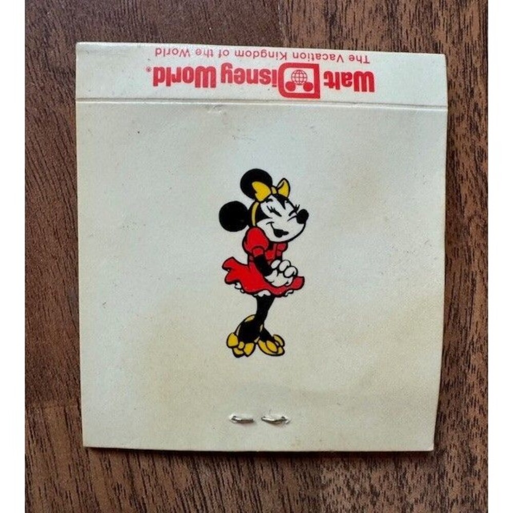 Vintage Walt Disney World‎ Travel Pocket Purse Kit Sewing Kit Minnie Mouse